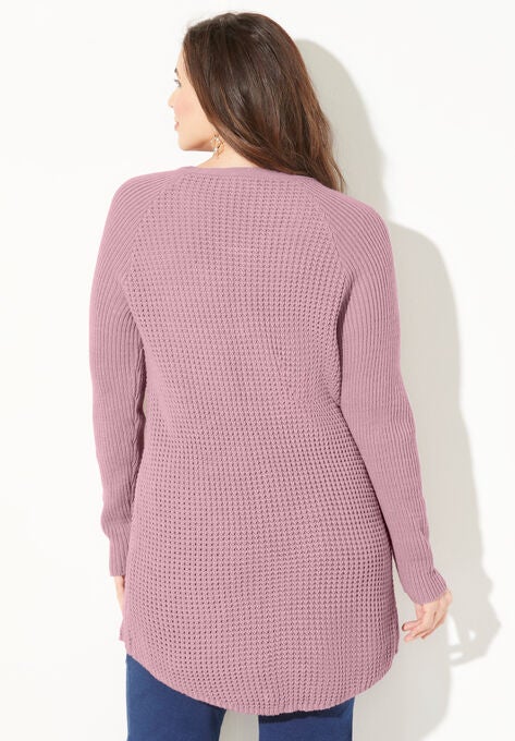 Daydream Waffle Knit Pullover, , on-hover image number null
