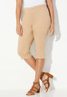 Everyday Cotton Twill Capri, SYCAMORE TAN, hi-res image number null