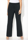 Right Fit Pant (Moderately Curvy), BLACK WHITE PINSTRIPE, hi-res image number null
