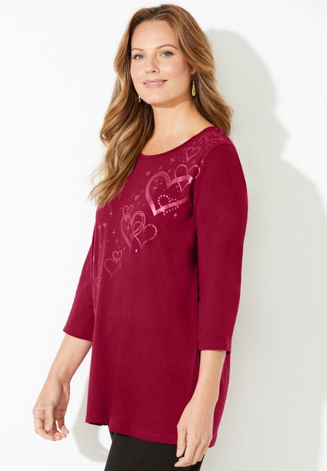 Valentine's Day Graphic Tee, , alternate image number null