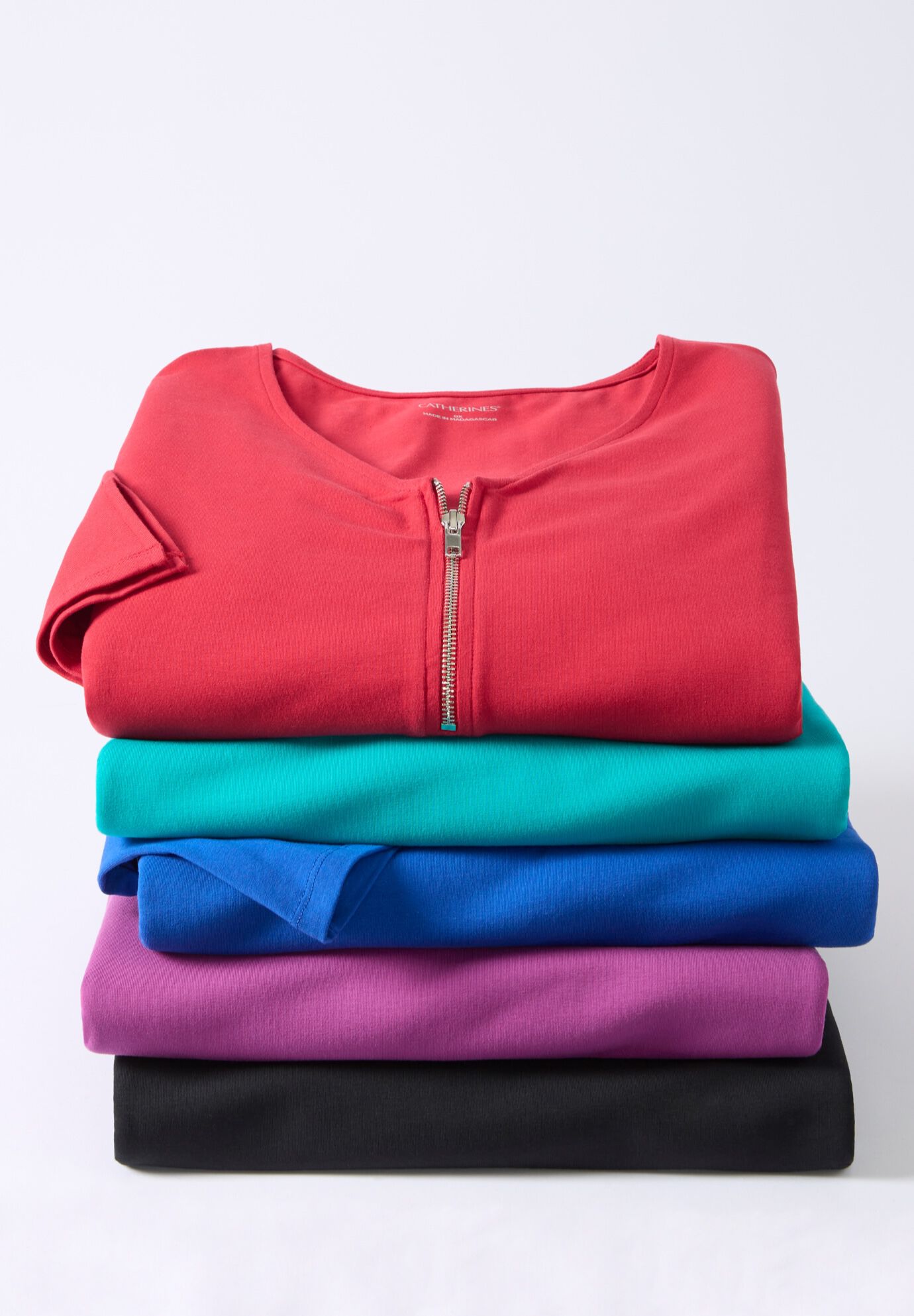 Suprema® Studio Half-Zip Tunic, , on-hover image number 1