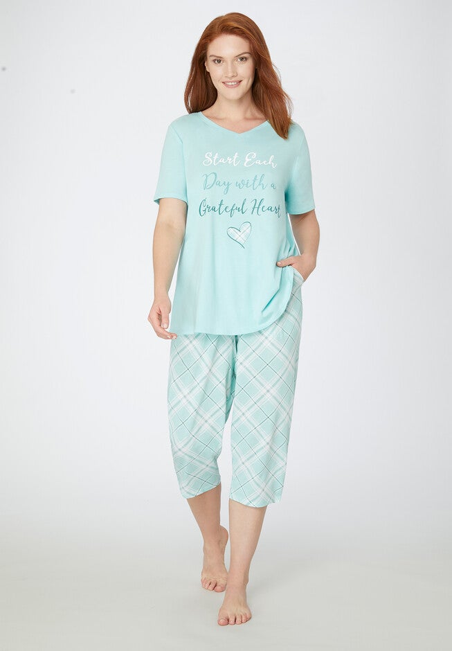 Short Sleeve Sleep Tee, , alternate image number 2