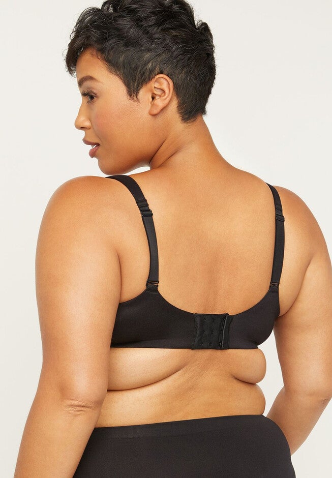 Solid Full-Coverage Smooth Underwire Bra, , on-hover image number null