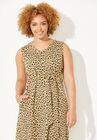 Liz&Me® Sleeveless Ponte Knit Dress, , alternate image number null