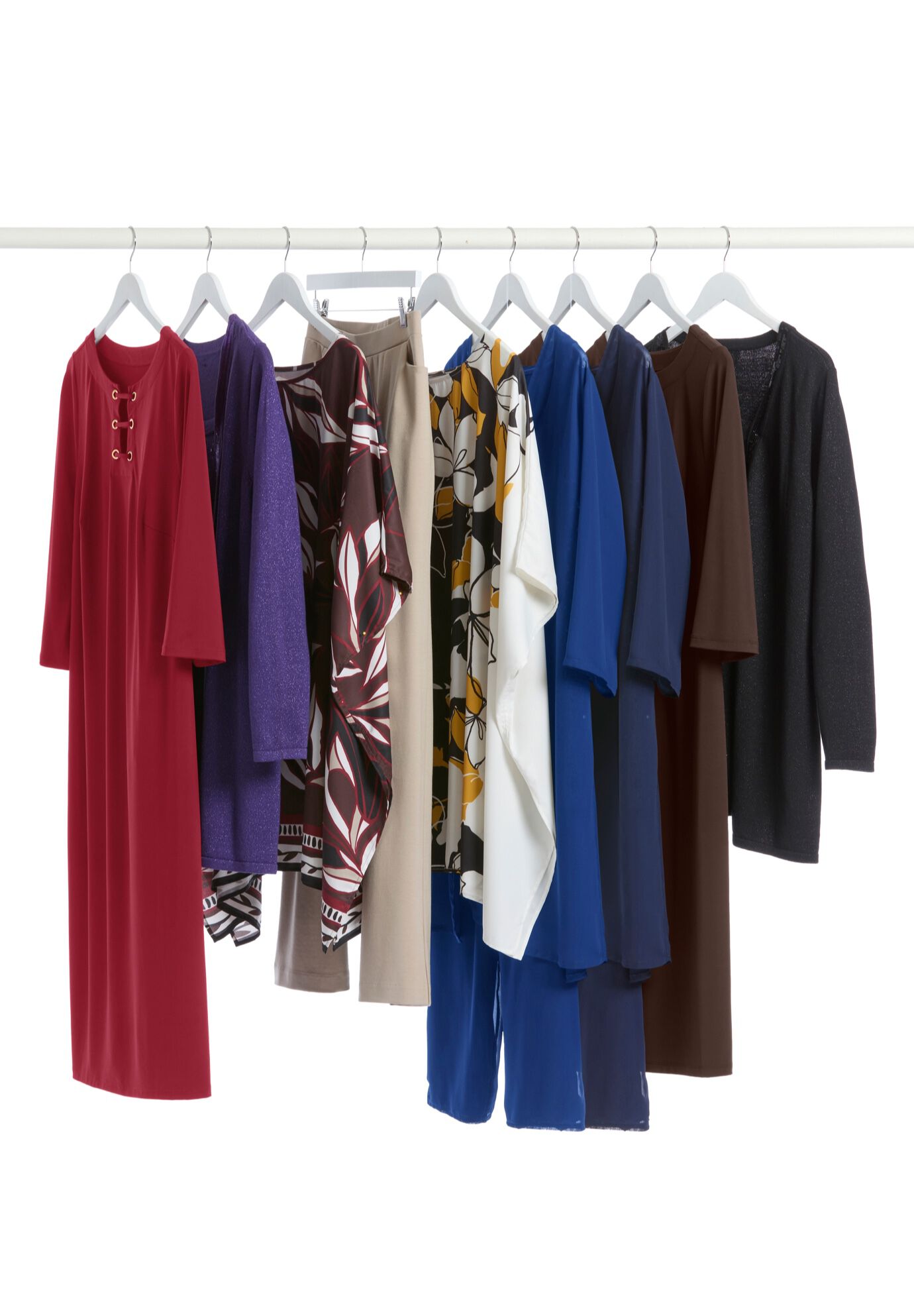 Sequin Trim Tank Cardigan Duet, , on-hover image number 1