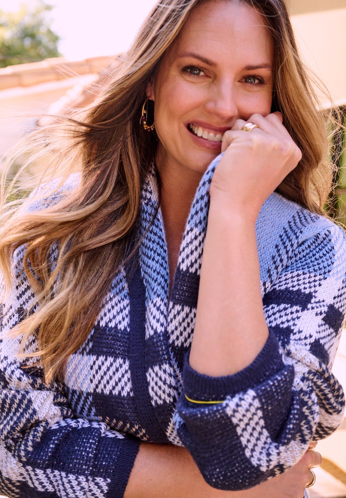 Country Village Sweater Cardigan