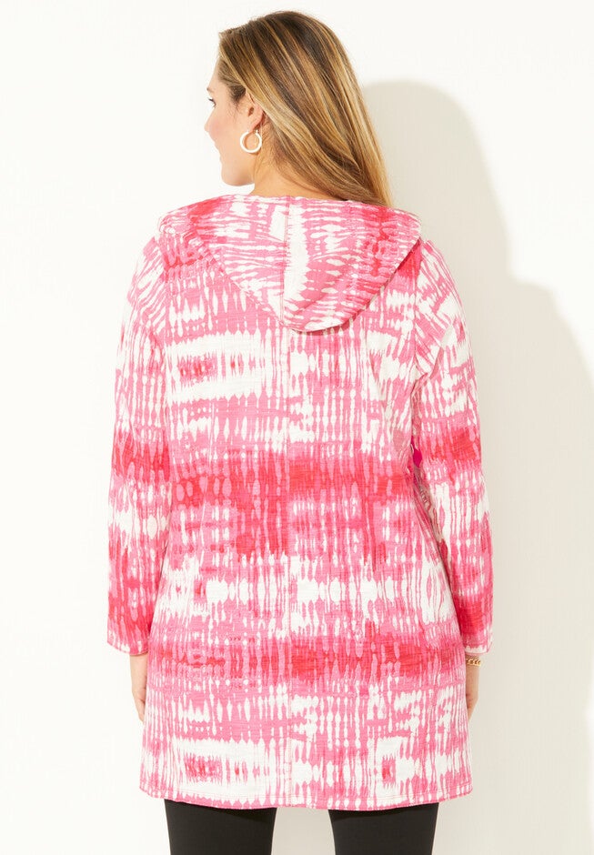 Cozy Tie-Dye Hoodie, , on-hover image number 1