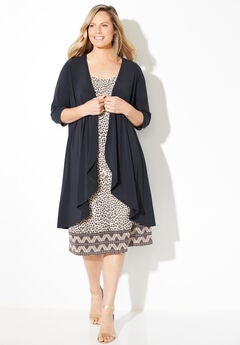 Plus Size Jacket Dresses Onestopplus
