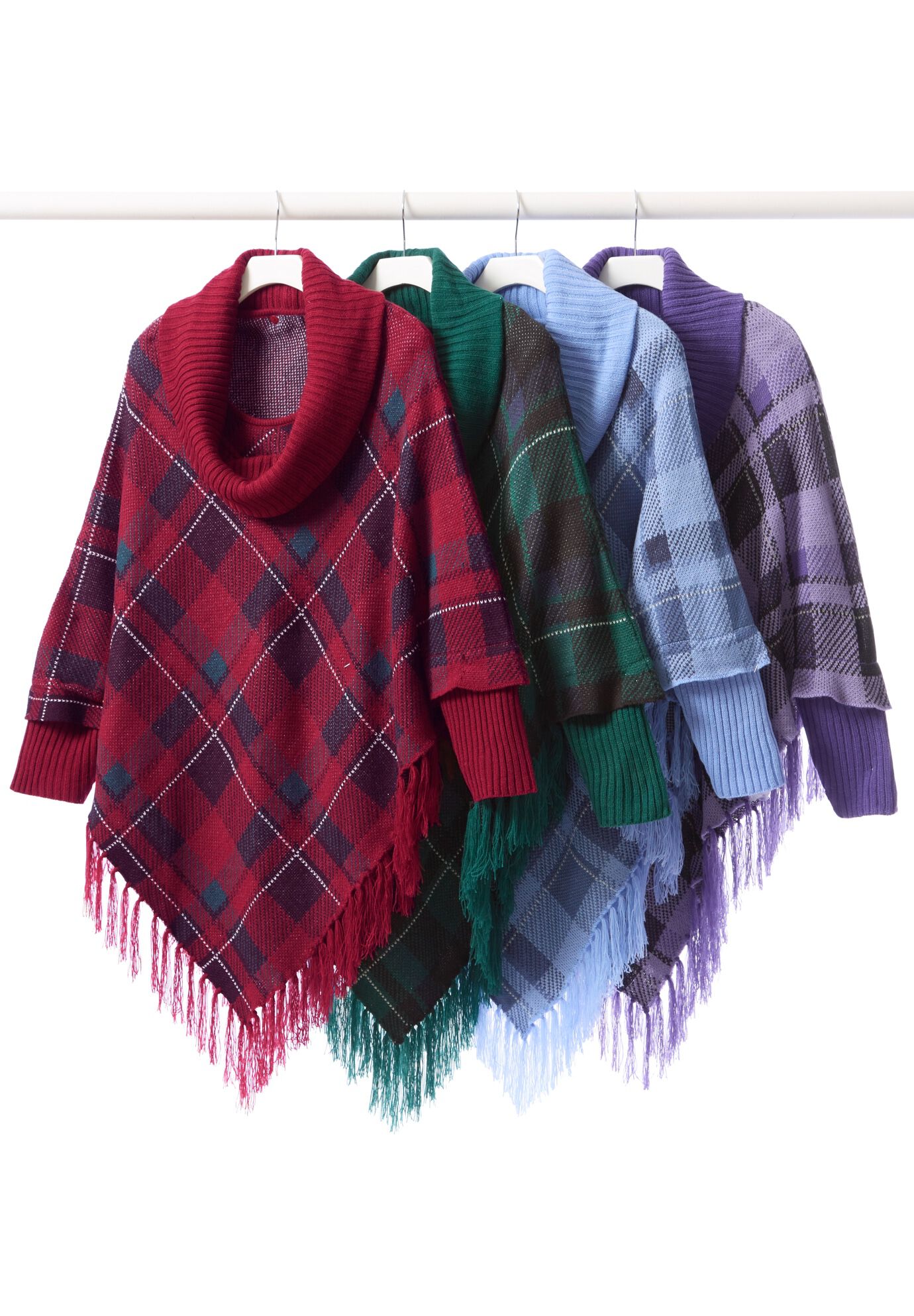 Fringe Poncho Duet, , on-hover image number 1