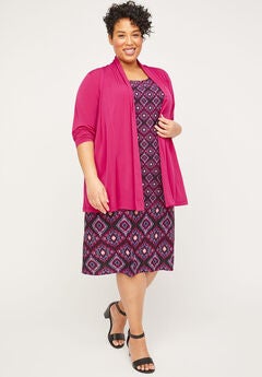 Plus Size Jacket Dresses Onestopplus