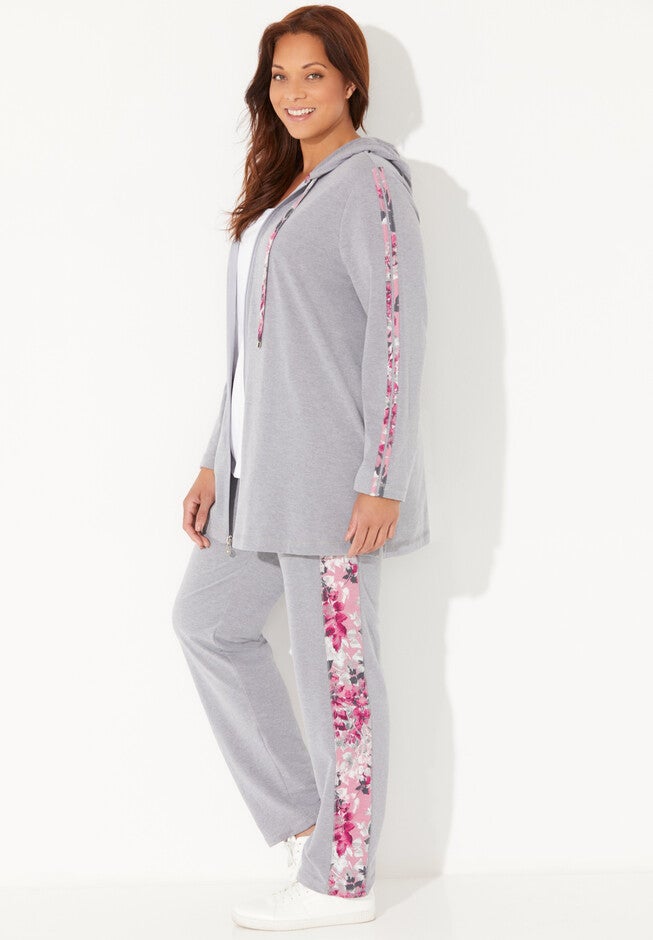 French Terry Motivation Jacket, , alternate image number 2