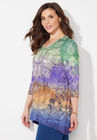 Artistry V-Neck Tunic, , alternate image number null