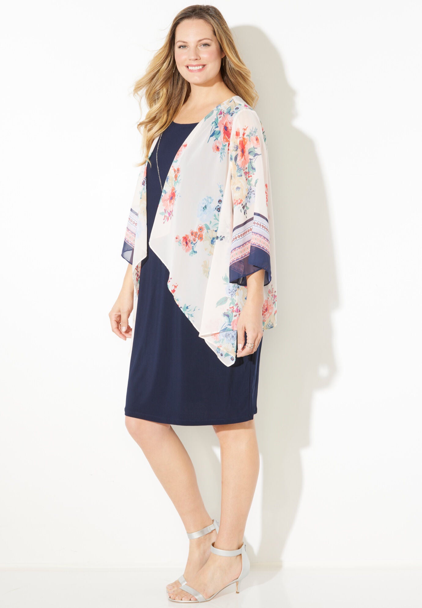 Cascade Jacket Dress, , alternate image number 2