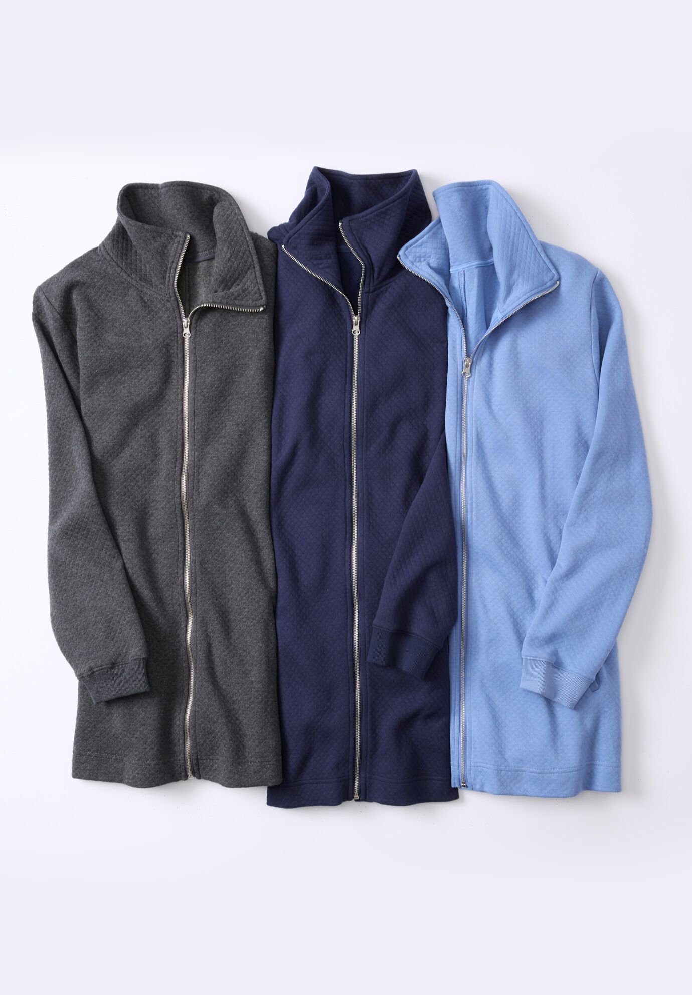 Quilted Knit Jacket, , on-hover image number 1