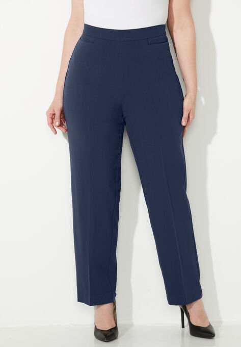 Refined Pull-On Curvy Pant, MIDNIGHT, hi-res image number null