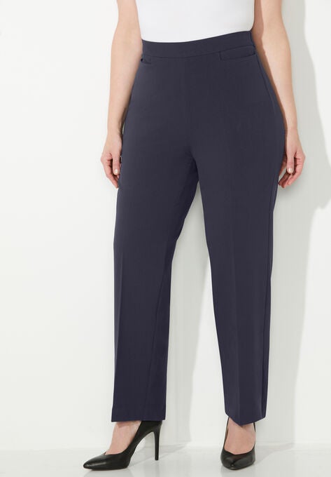 Refined Pull-On Curvy Pant, MIDNIGHT, hi-res image number null