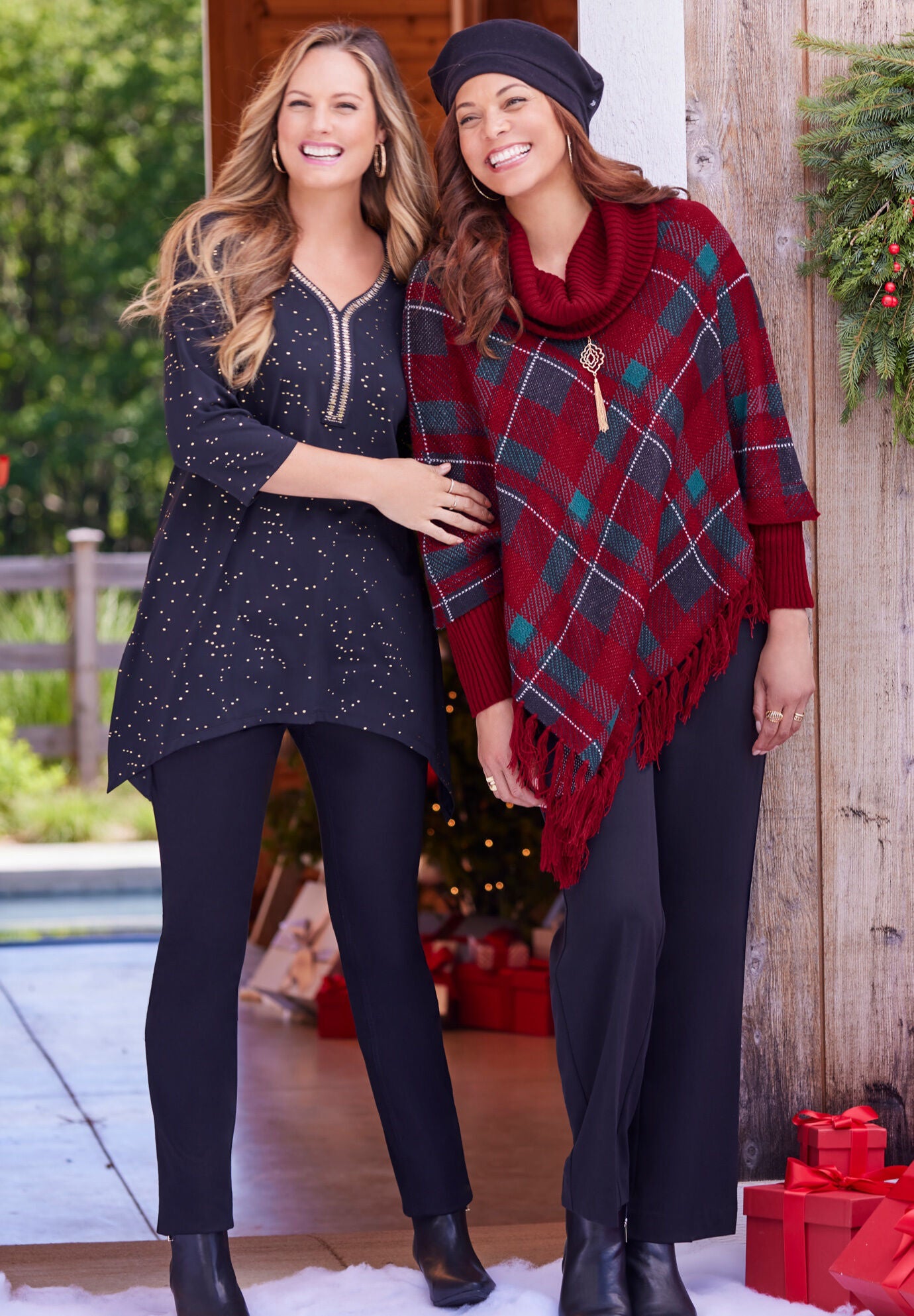 Fringe Poncho Duet, , alternate image number 4