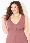 Curvy Collection Twist Front Tank, , alternate image number null