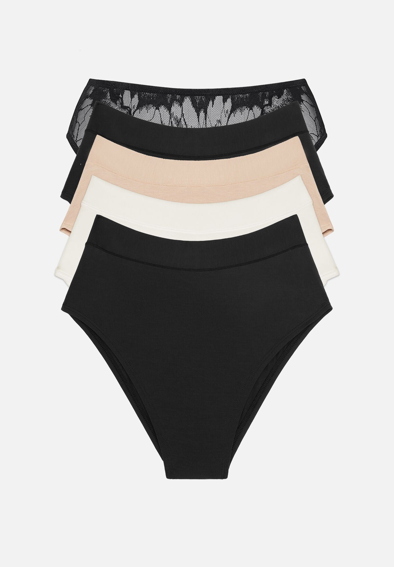 The Highwaist- Floral Lace, , alternate image number 7