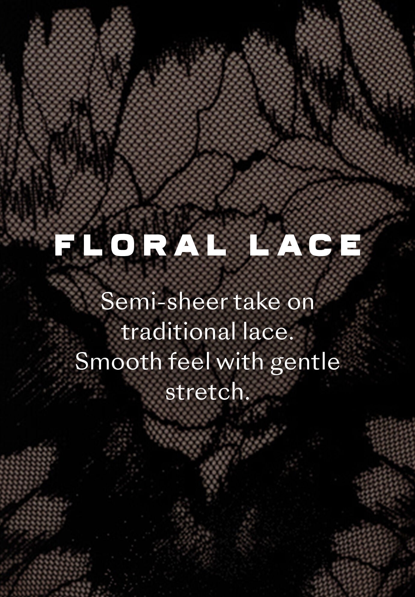 The Highwaist- Floral Lace, BLACK, alternate image number 7