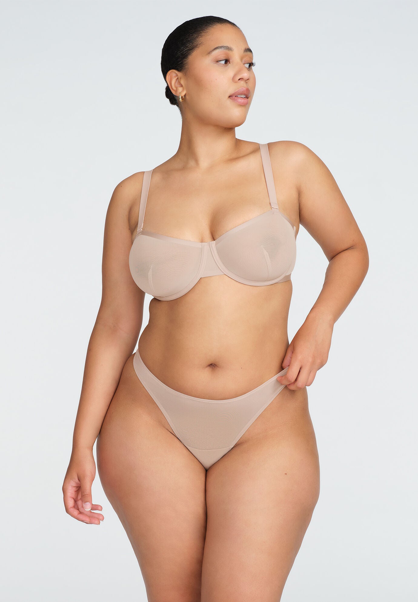 The Thong - Mesh, SAND, alternate image number 4