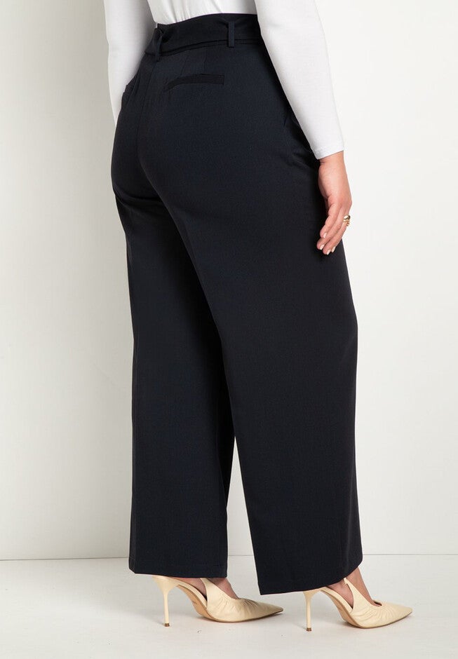 High Waisted Wide Leg Pant, , alternate image number null