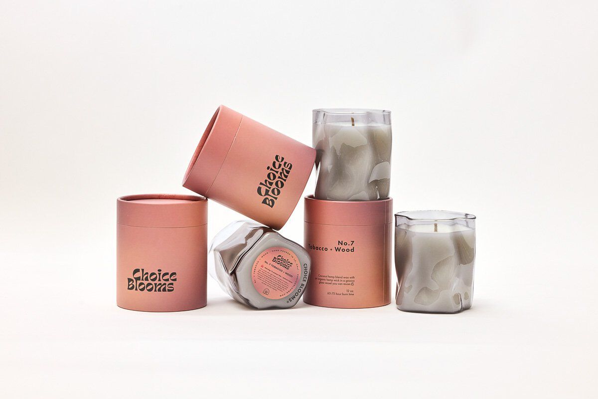 12 oz. No. 7 Tobacco + Wood Candle, NO.7 TOBAC WOOD, on-hover image number 1