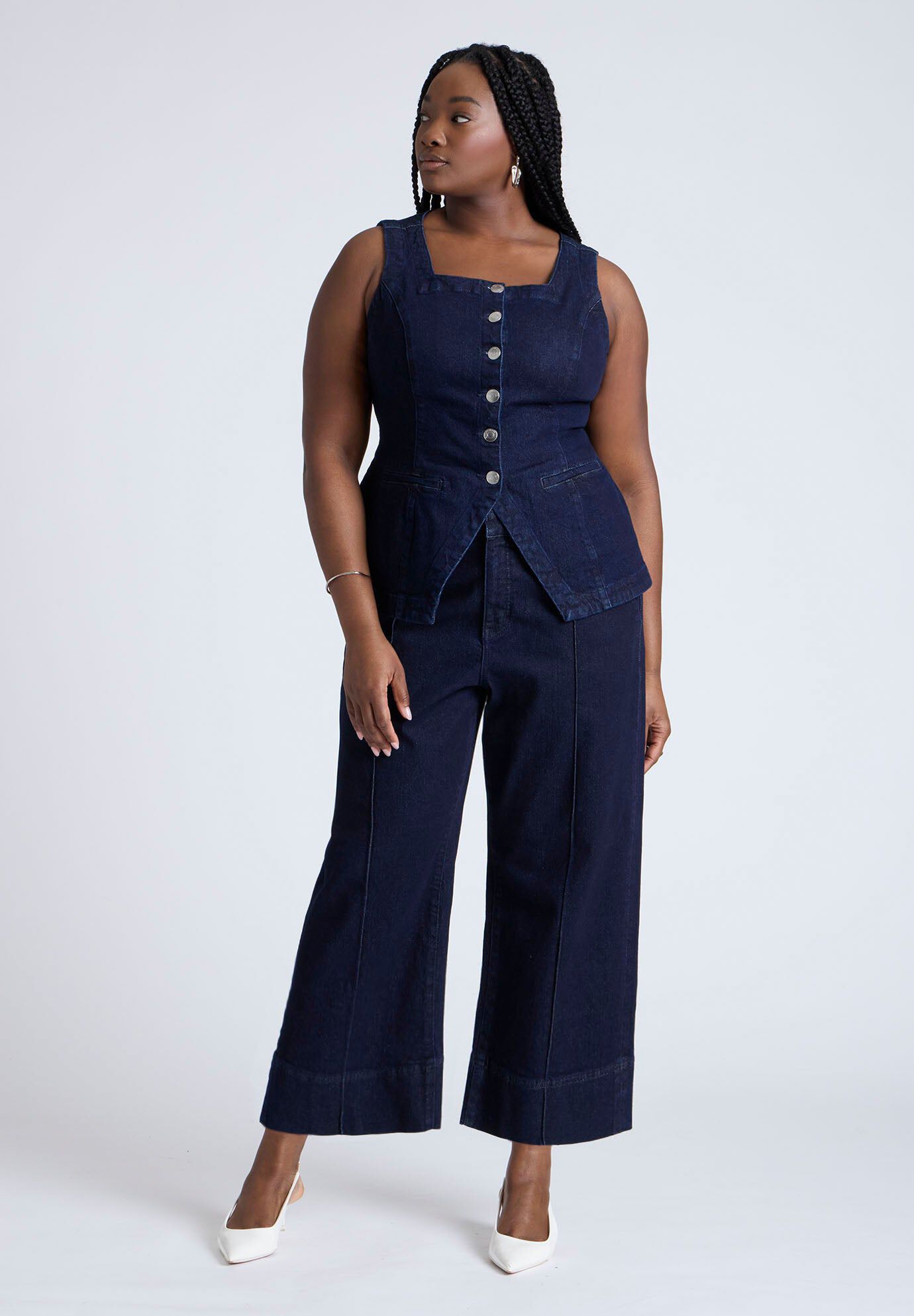  The Pintuck Trouser Jean 