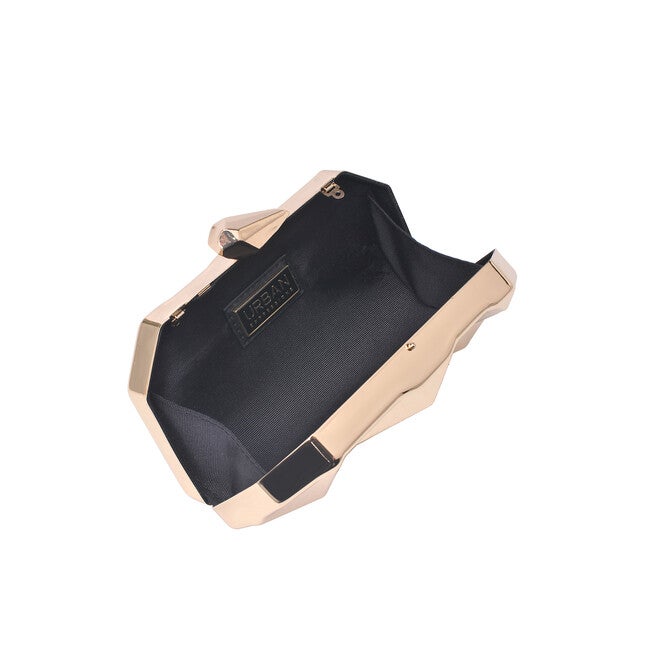 Shiloh Geometric Shaped Evening Bag, GOLD, alternate image number null