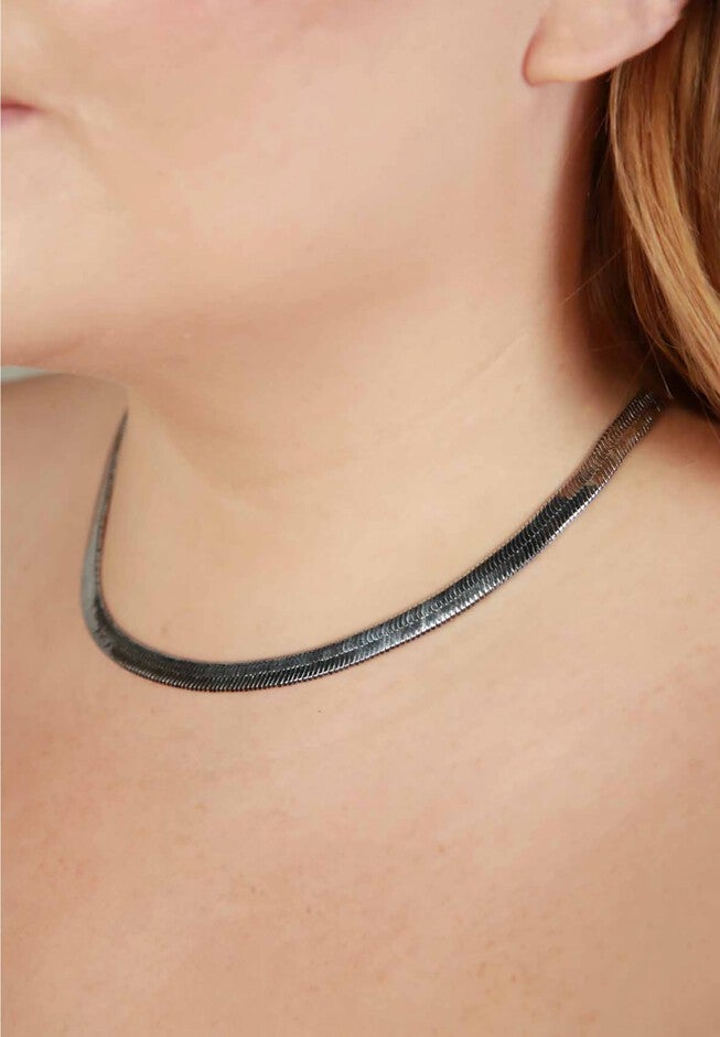 Lennox Silver Necklace, , on-hover image number 1