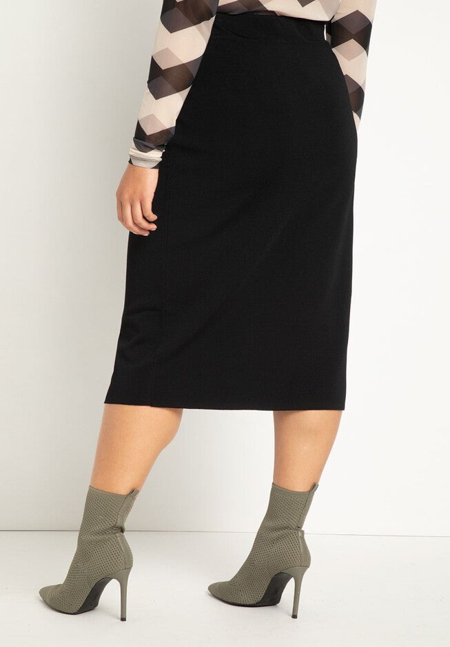 Tie Waist Midi Skirt, , alternate image number null