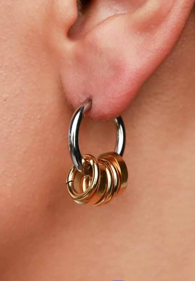 Cora Earrings, GOLD, alternate image number 1