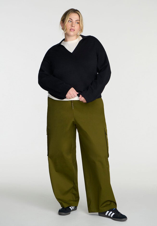 Woven Cargo Pocket Pant, FIR GREEN, hi-res image number null