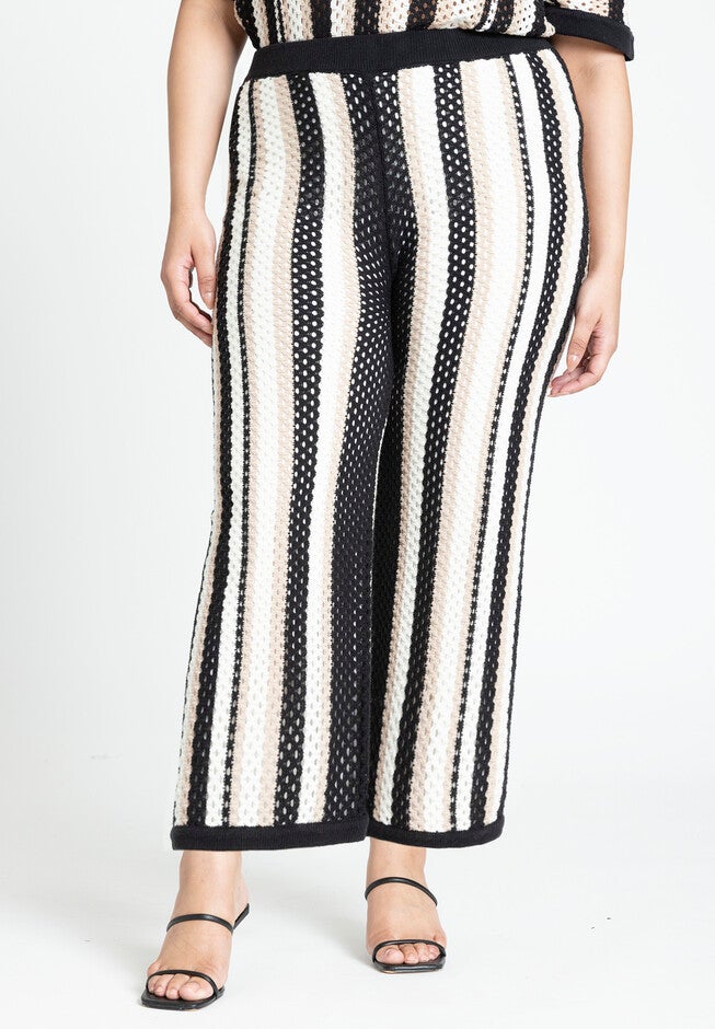 Crochet Pull On Pant, MUSE STRIPE, on-hover image number null