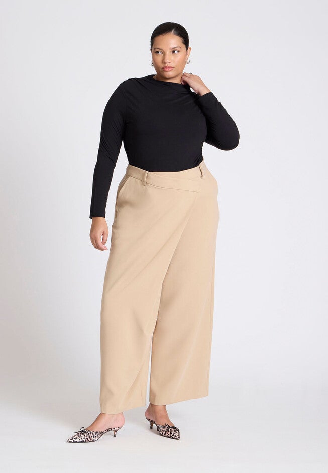 Wrap Over Trouser, INCENSE, hi-res image number null