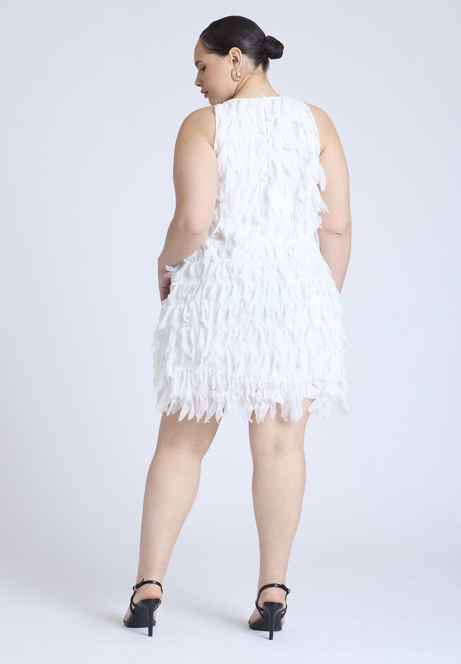 Mini Texture Dress , JET STREAM, on-hover image number null