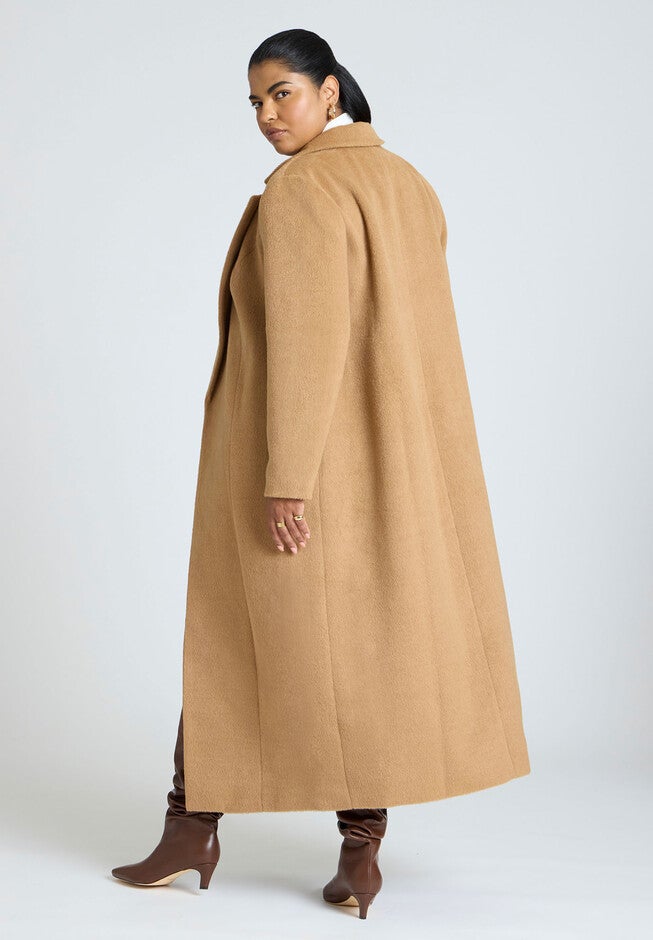 Flyaway Coat, TOBACCO BROWN, on-hover image number null