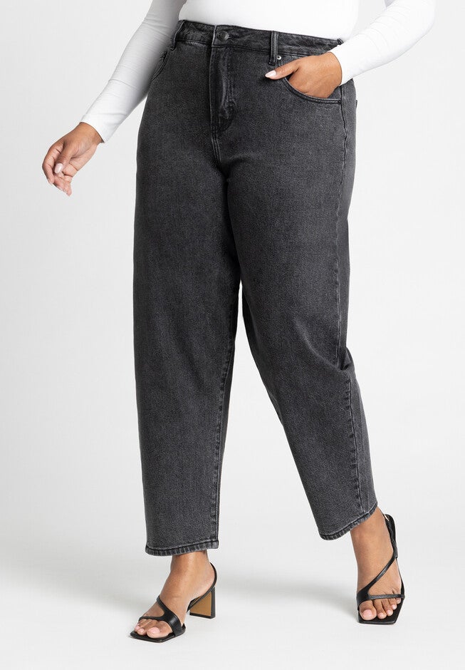 The Barrel Leg Jean, VINTAGE BLACK, alternate image number null