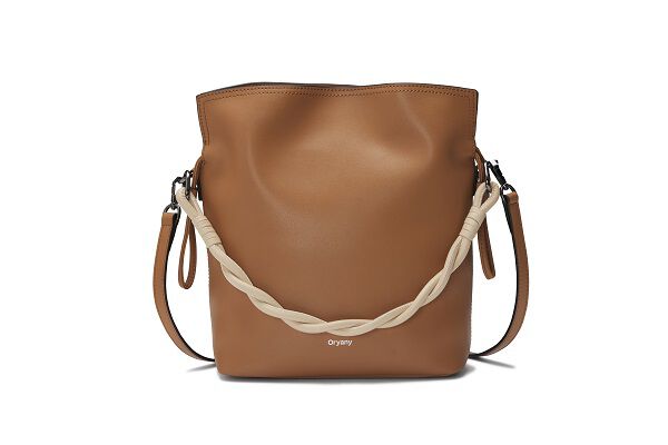 Madeleine Bucket Medium Crossbody, SAND BROWN, hi-res image number 0
