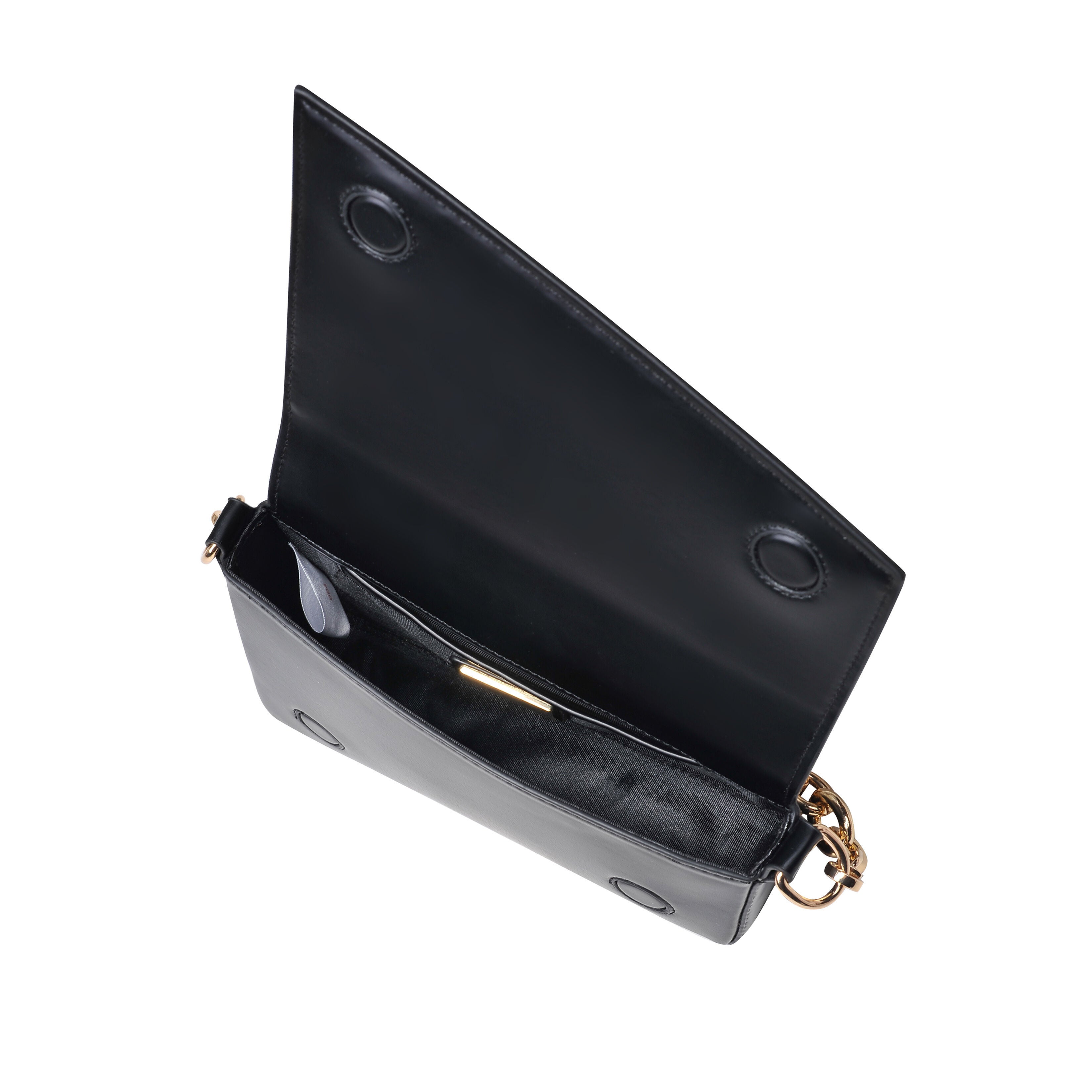 Marla Asym Faux Leather Crossbody, BLACK, alternate image number 3