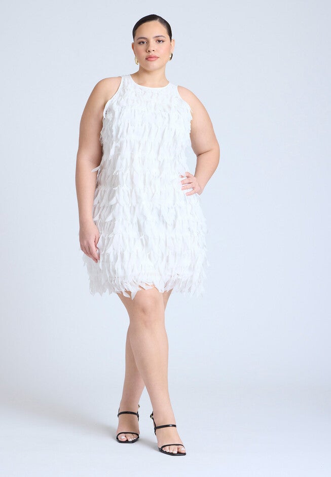 Mini Texture Dress , JET STREAM, hi-res image number null