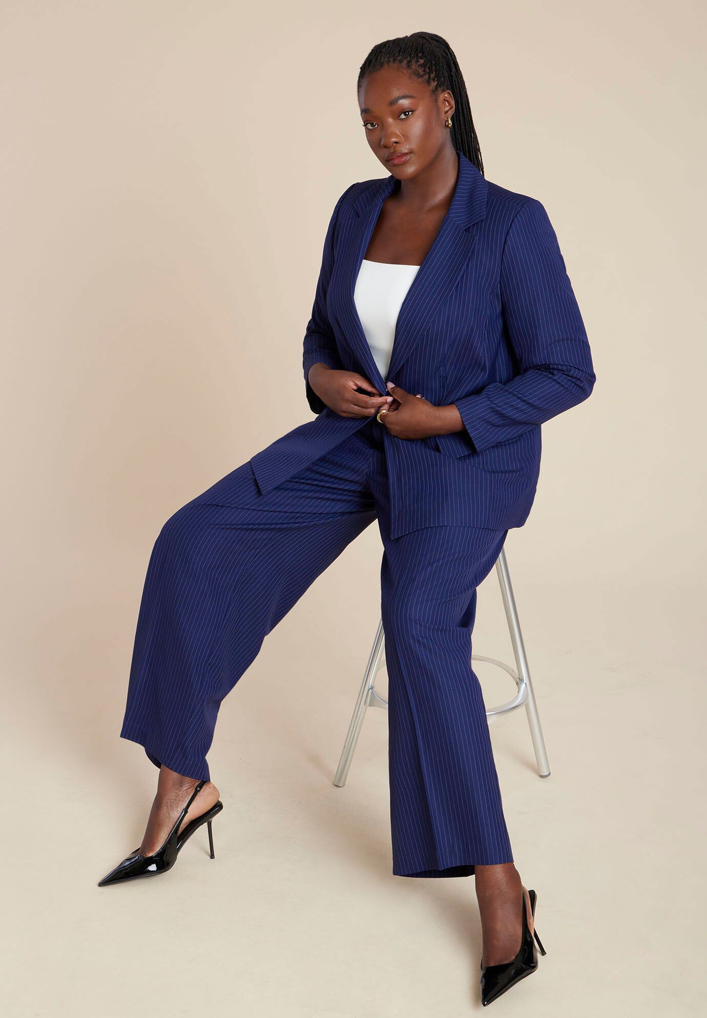 Pinstripe Trouser
