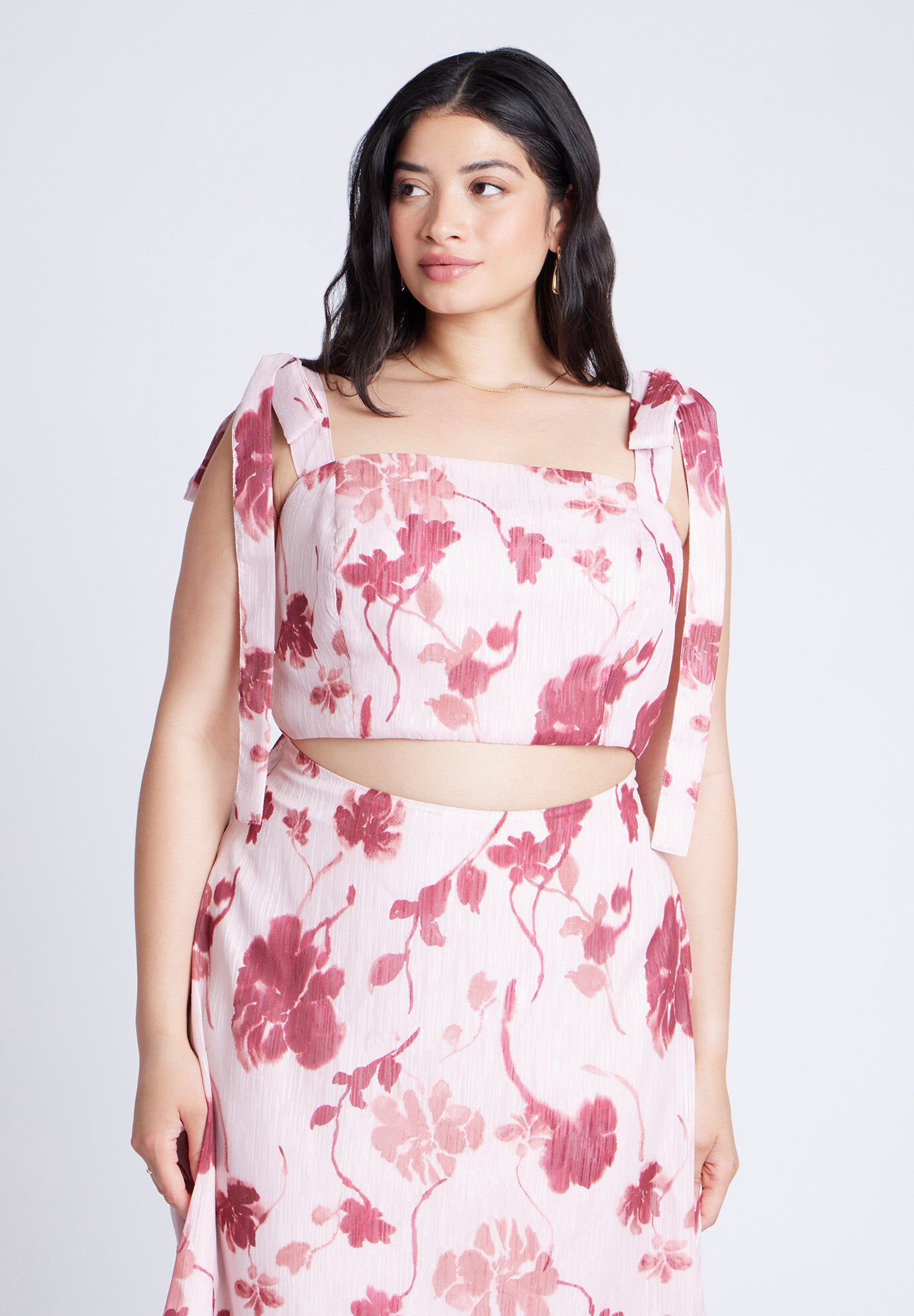 Floral Crop Top | OneStopPlus