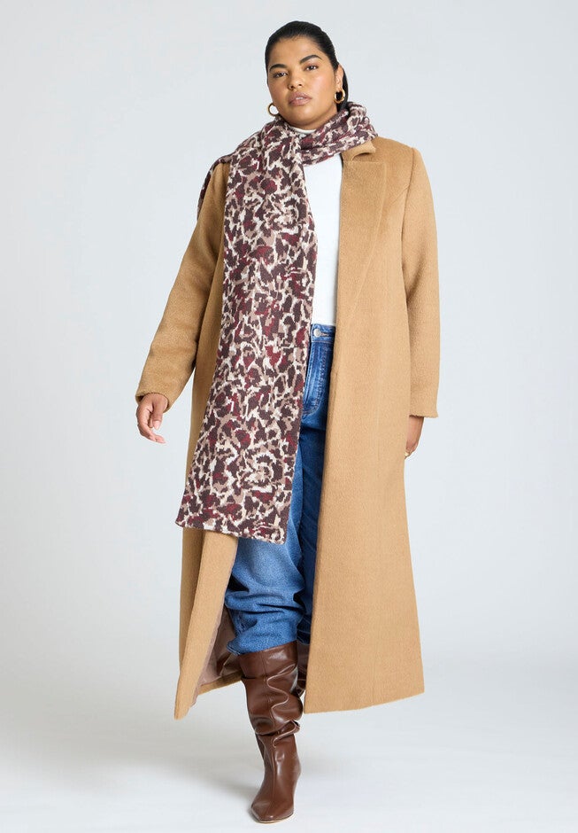Flyaway Coat, TOBACCO BROWN, alternate image number null