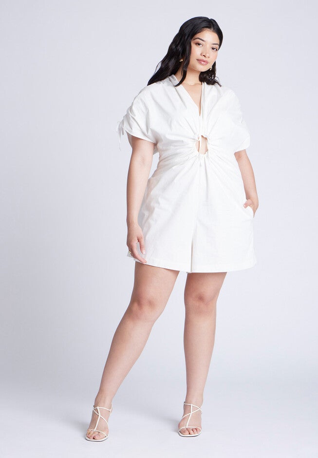 Poplin Romper, JET STREAM, alternate image number null