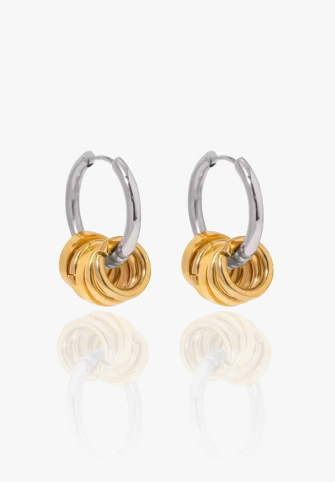 Cora Earrings, GOLD, hi-res image number 0