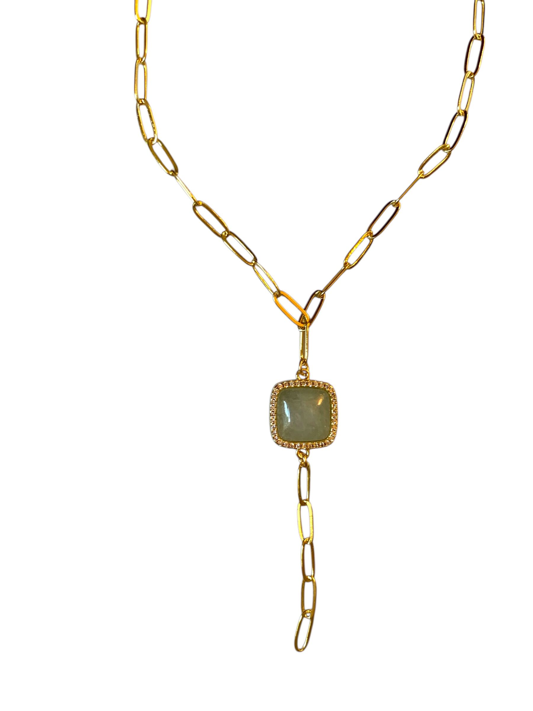 Jade Luxe Lariat | OneStopPlus