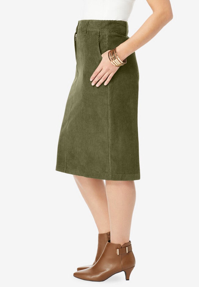 Corduroy Skirt, , alternate image number null