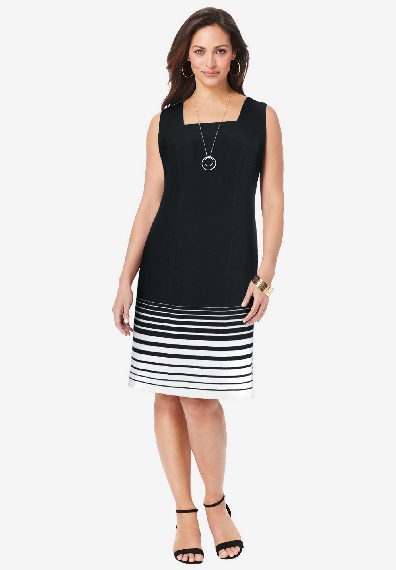Harmony burnout 2024 stripe dress