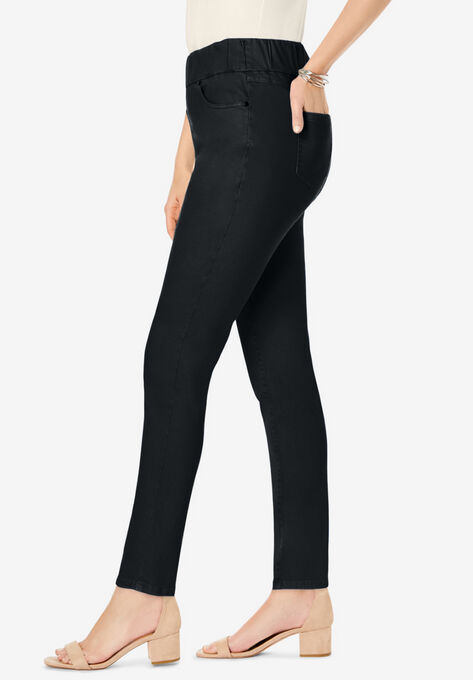 Comfort Waistband Skinny Jeans, , alternate image number null
